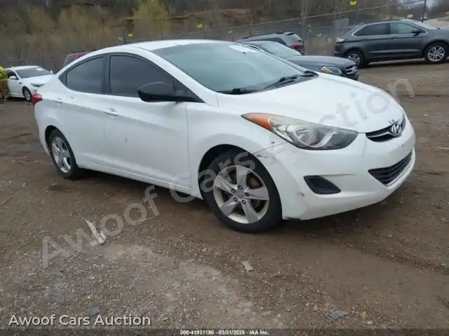 2012 Hyundai Elantra 5NPDH4AE6CH126222 — Iaai auction photo 1