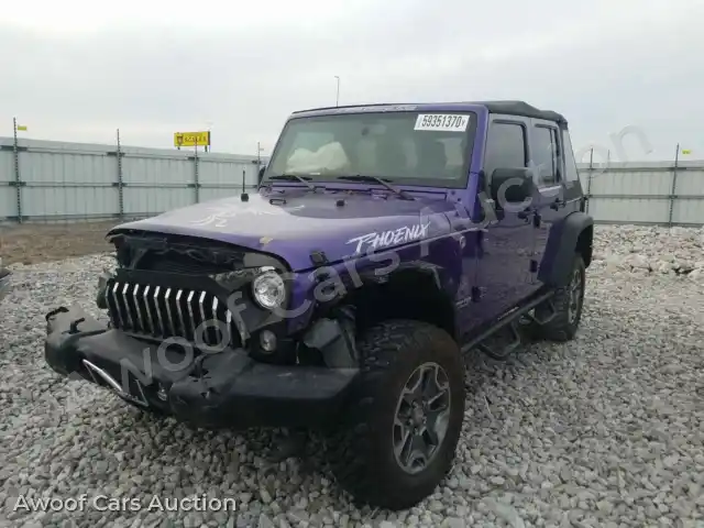 2018 Jeep Wrangler 1C4BJWFG0JL840227 — Copart auction photo 2