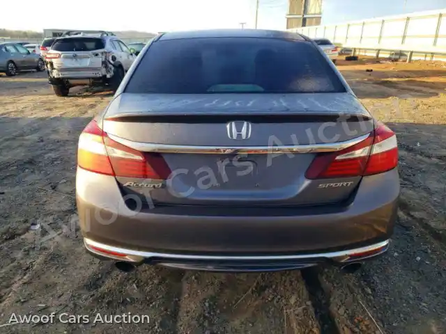 2016 Hond Accord 1HGCR2F58GA233552 — Copart auction photo 6