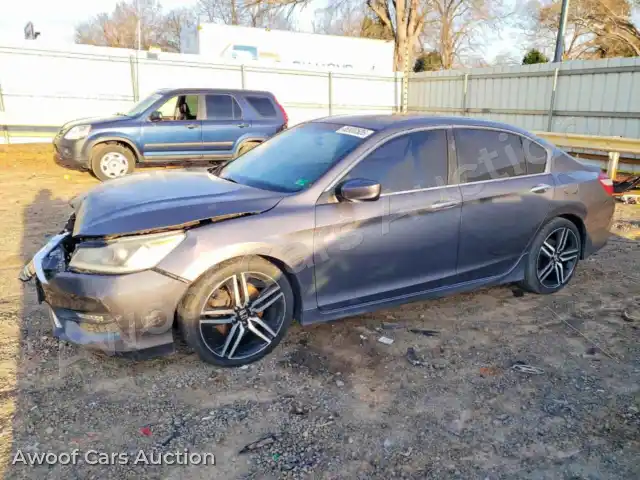2016 Hond Accord 1HGCR2F58GA233552 — Copart auction photo 1