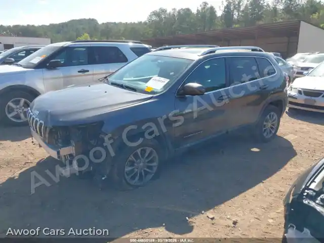 2019 Jeep Cherokee 1C4PJLLB8KD455572 — Iaai auction photo 2