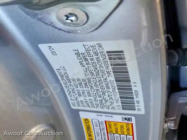 2024 Honda Accord 1HGCY1F37RA051372 — photo 12 de la vente Copart