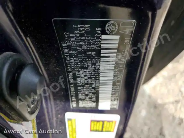 2013 Toyota Corolla 2T1BU4EE9DC940401 — Copart auction photo 12