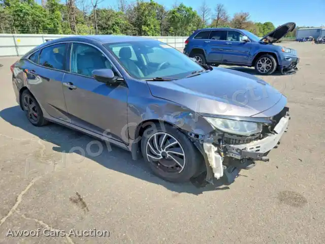 2020 Honda Civic 19XFC2F61LE018432 — Copart auction photo 4