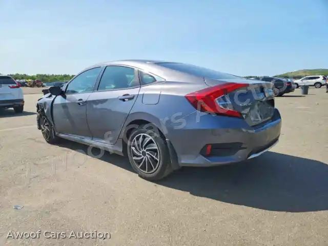 2020 Honda Civic 19XFC2F61LE018432 — Copart auction photo 2
