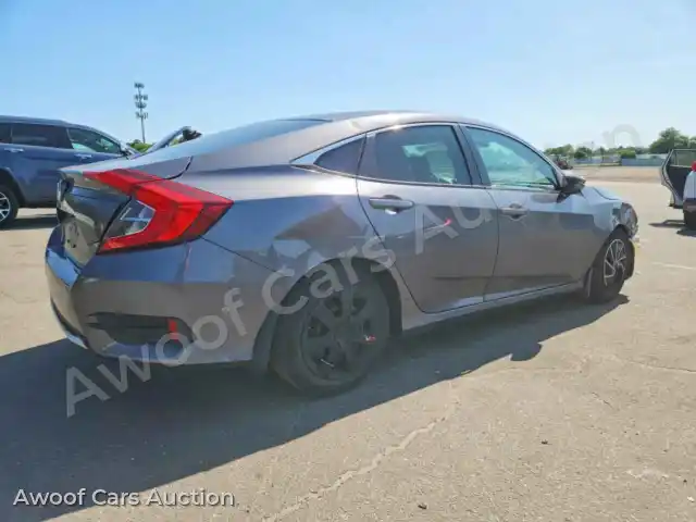 2020 Honda Civic 19XFC2F61LE018432 — Copart auction photo 3