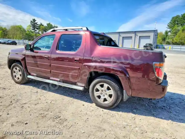 2008 Honda Ridgeline 2HJYK16568H513505 — Copart auction photo 2