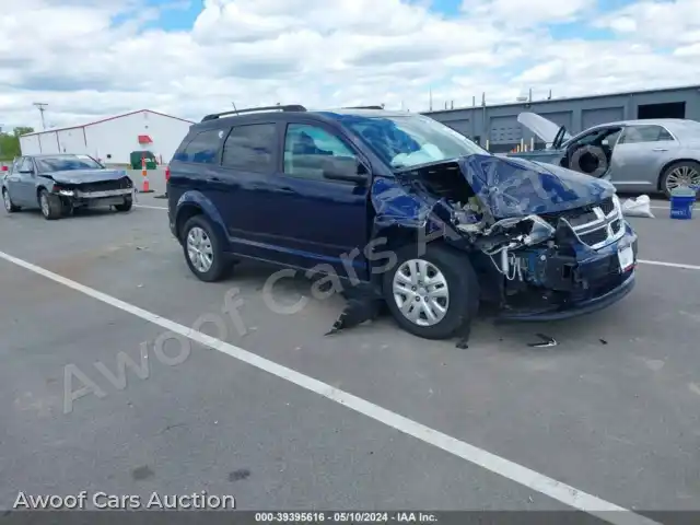 2018 Dodge Journey 3C4PDCABXJT384393 — photo 1 de la vente Iaai