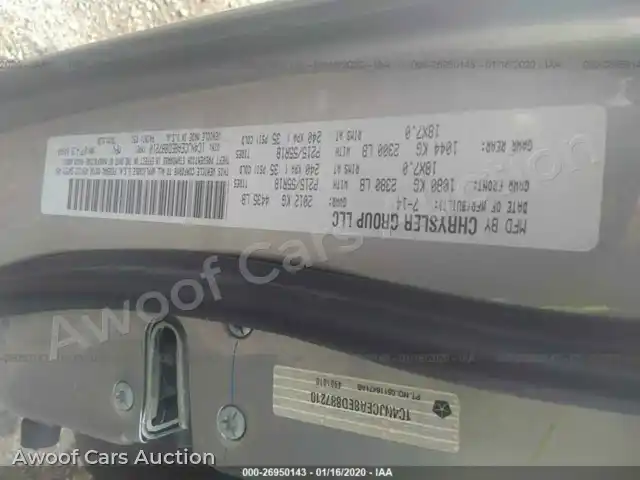 2014 Jeep Compass 1C4NJCEA8ED887210 — Iaai auction photo 9