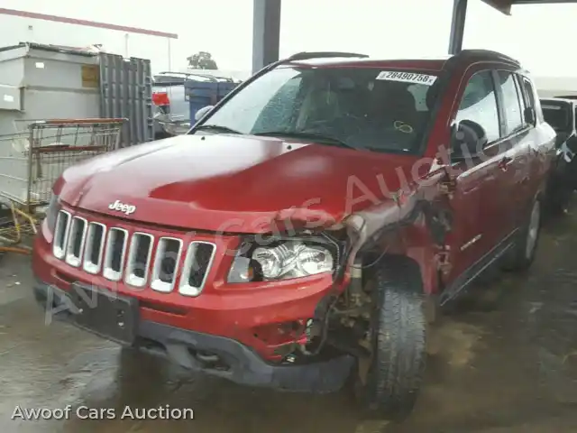 2016 Jeep Compass 1C4NJDBBXGD658484 — Copart auction photo 2