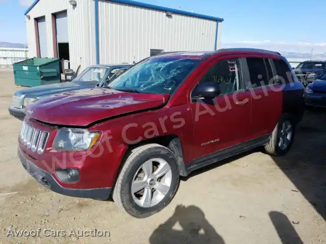 2016 Jeep Compass 1C4NJDBBXGD658484 — Copart auction photo 2