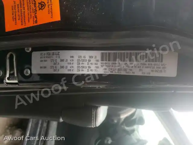 2016 Jeep Cherokee 1C4PJLAB3GW311992 — Copart auction photo 10