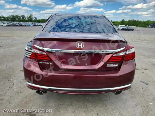 2017 Honda Accord 1HGCR2F12HA023818 — Copart auction photo 6