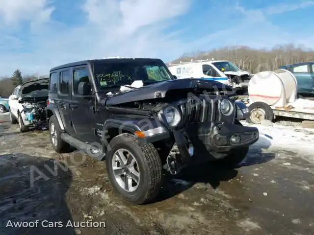 2019 Jeep Wrangler 1C4HJXEN8KW516331 — Copart auction photo 1