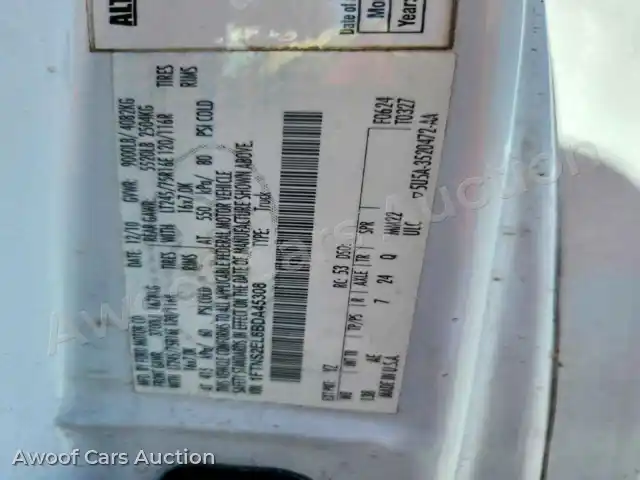 2011 Ford Econoline 1FTNS2EL6BDA45308 — Copart auction photo 12