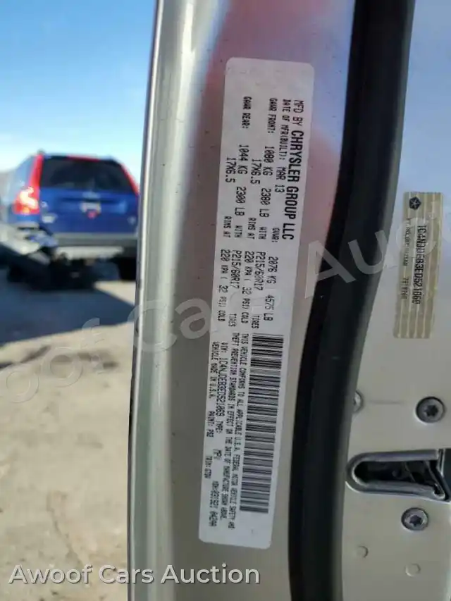 2014 Jeep Compass 1C4NJDEB3ED521069 — Copart auction photo 12