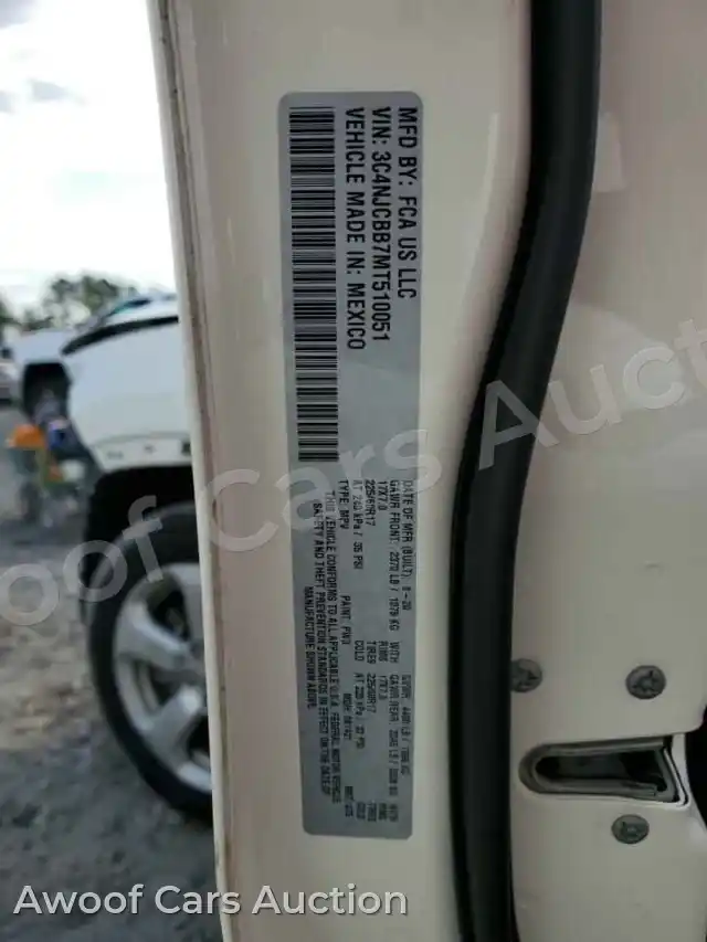 2021 Jeep Compass 3C4NJCBB7MT510051 — Copart auction photo 14