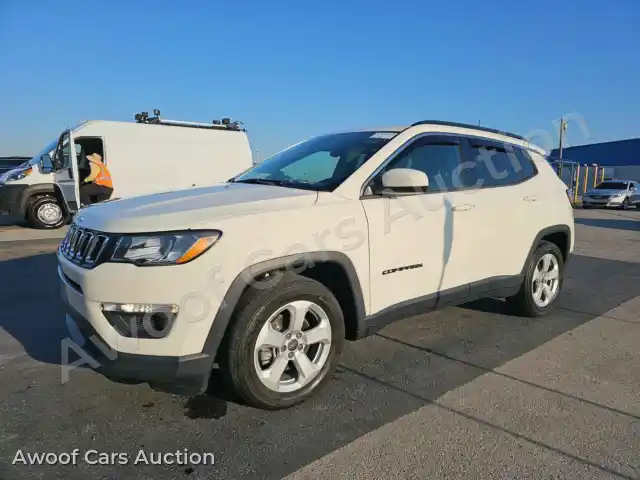 2021 Jeep Compass 3C4NJCBB7MT510051 — Manheim auction photo 1