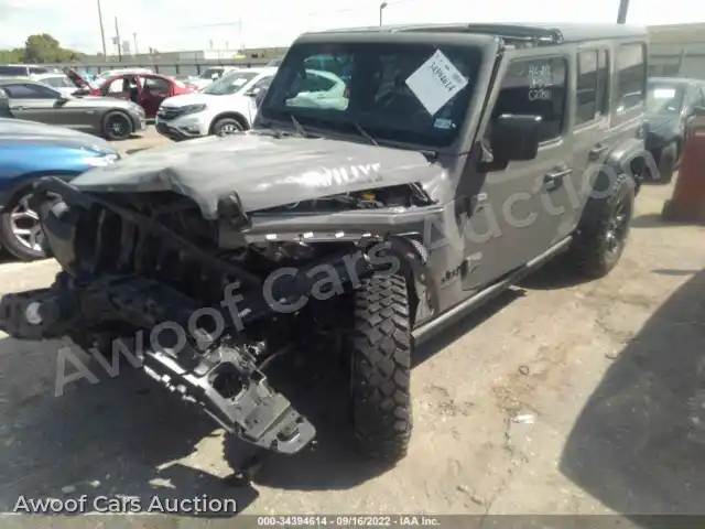 2022 Jeep Wrangler 1C4HJXDM1NW175061 — hoton gwanjo Iaai na 2