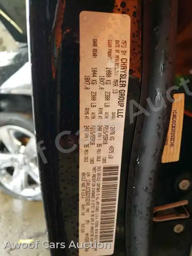 2014 Jeep Compass 1C4NJDCB2ED532745 — Copart auction photo 12