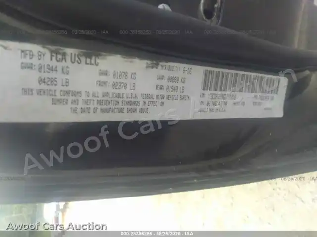 2016 Dodge Dart 1C3CDFGB8GD791218 — Iaai auction photo 9