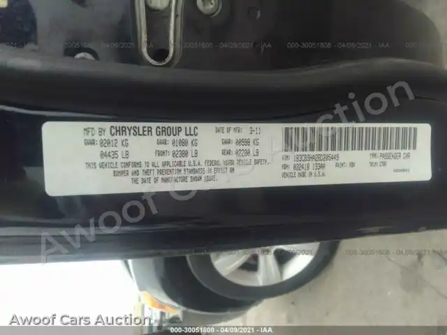 2011 Dodge Caliber 1B3CB3HA2BD205449 — photo 9 de la vente Iaai