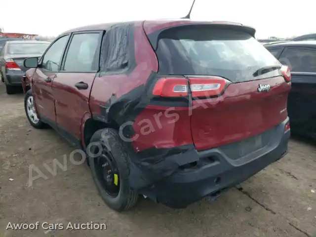 2017 Jeep Cherokee 1C4PJLAB9HW593427 — Copart auction photo 3