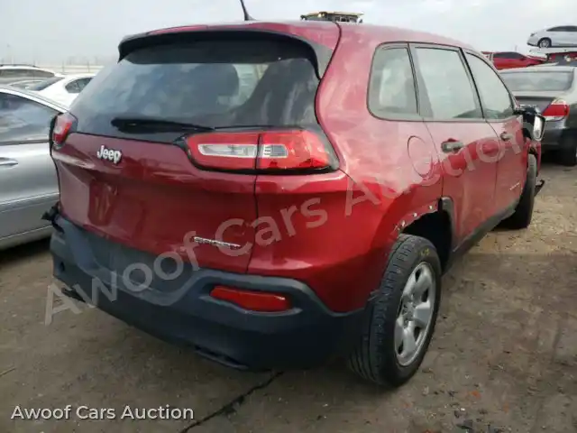 2017 Jeep Cherokee 1C4PJLAB9HW593427 — Copart auction photo 4