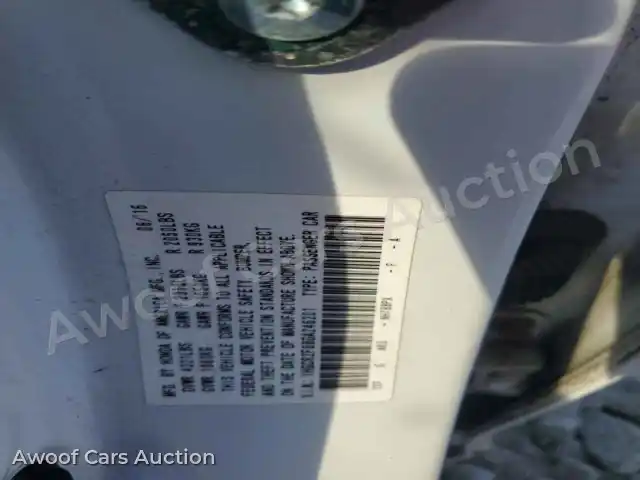 2016 Honda Accord 1HGCR2F88GA246201 — photo 12 de la vente Copart