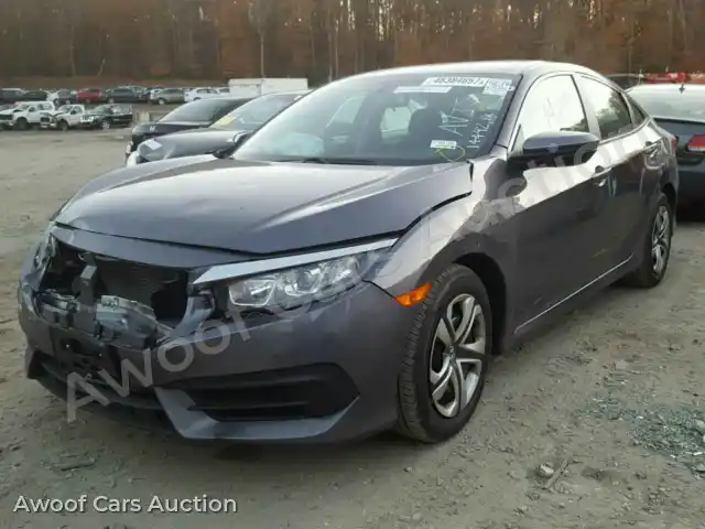 2017 Honda Civic 19XFC2F58HE036408 — Copart auction photo 2