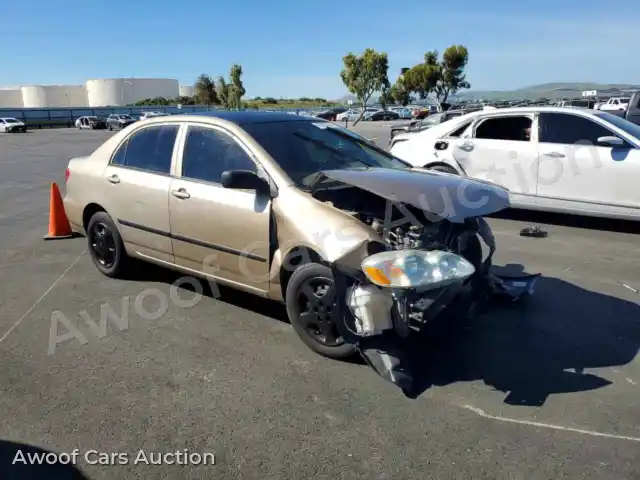 2008 Toyota Corolla 1NXBR32E68Z969908 — hoton gwanjo Copart na 4