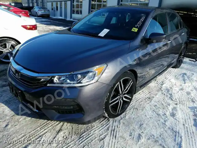 2016 Honda Accord 1HGCR2F57GA141039 — Manheim auction photo 1