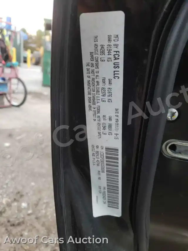 2016 Dodge Dart 1C3CDFEB2GD539208 — Copart auction photo 10