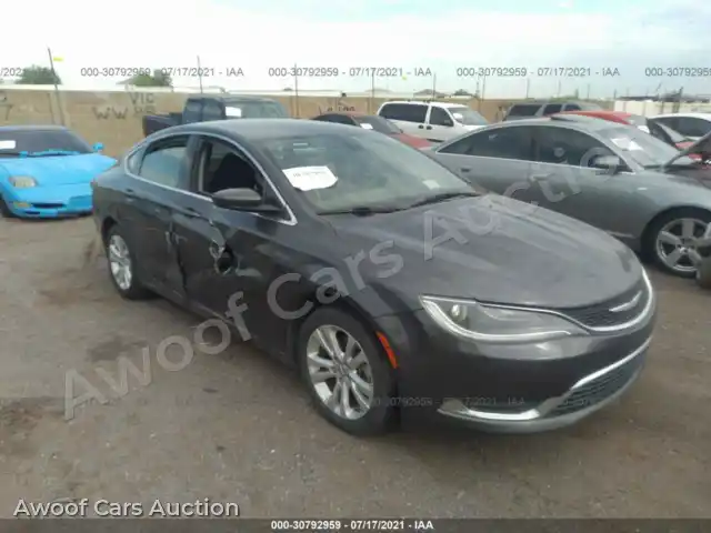 2015 Chrysler 200 1C3CCCAB5FN557329 — Iaai auction photo 1