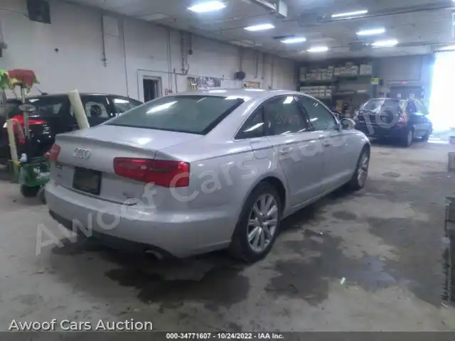 2013 Audi A6 WAUGGAFCXDN101554 — Iaai auction photo 4