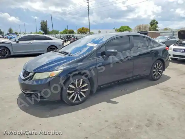 2015 Honda Civic 19XFB2F98FE240662 — Copart auction photo 1