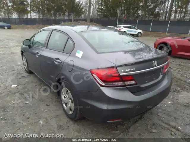 2013 Honda Civic 19XFB2F59DE245153 — Iaai auction photo 3