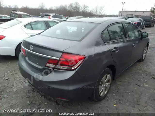 2013 Honda Civic 19XFB2F59DE245153 — Iaai auction photo 4