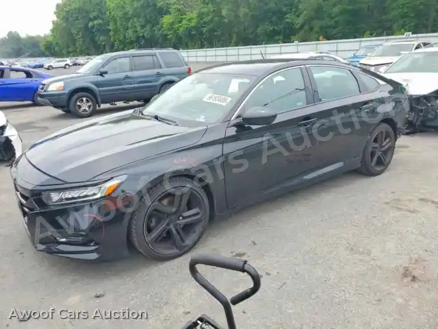 2018 Honda Accord 1HGCV1F39JA091871 — photo 1 de la vente Copart