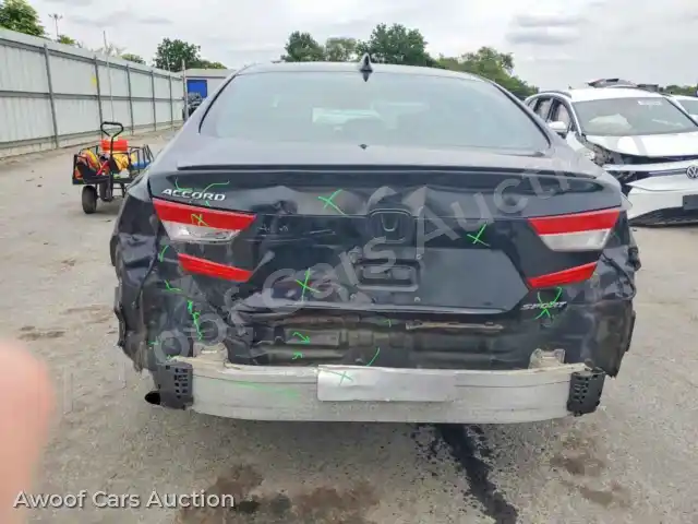 2018 Honda Accord 1HGCV1F39JA091871 — photo 6 de la vente Copart