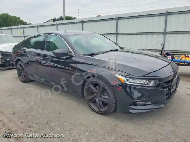 2018 Honda Accord 1HGCV1F39JA091871 — photo 4 de la vente Copart
