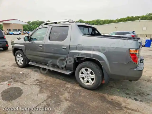 2007 Honda Ridgeline 2HJYK16567H504401 — Copart auction photo 2
