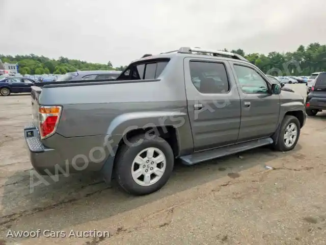 2007 Honda Ridgeline 2HJYK16567H504401 — Copart auction photo 3