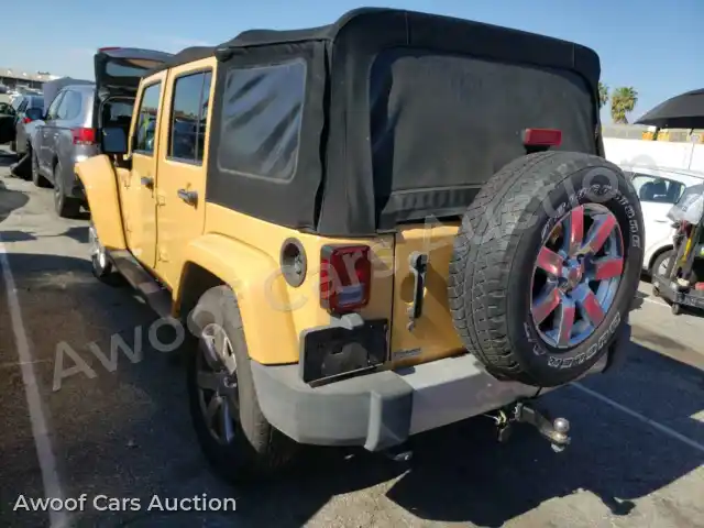 2013 Jeep Wrangler 1C4BJWEG1DL706560 — Copart auction photo 3