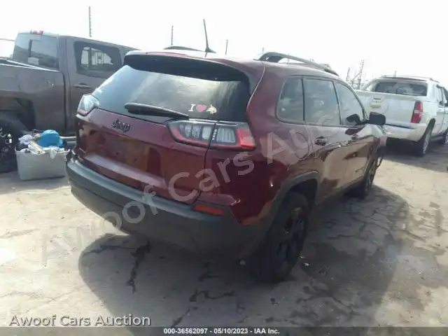 2021 Jeep Cherokee 1C4PJLLB6MD113296 — Iaai auction photo 4