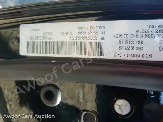 2017 Dodge Challenger 2C3CDZAG8HH639773 — Copart auction photo 10