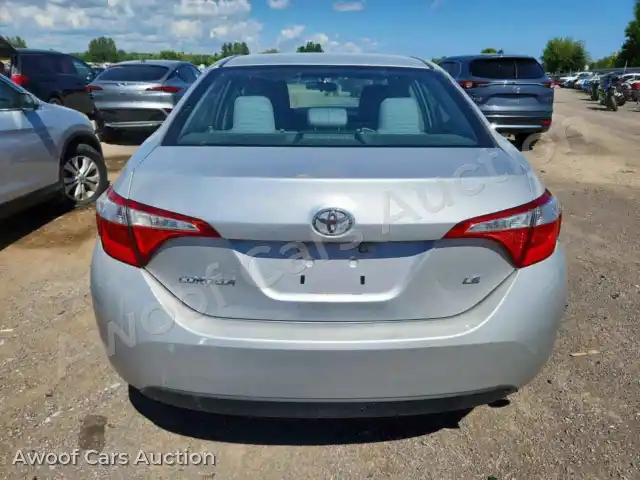 2016 Toyota Corolla 2T1BURHE4GC660169 — Copart auction photo 6