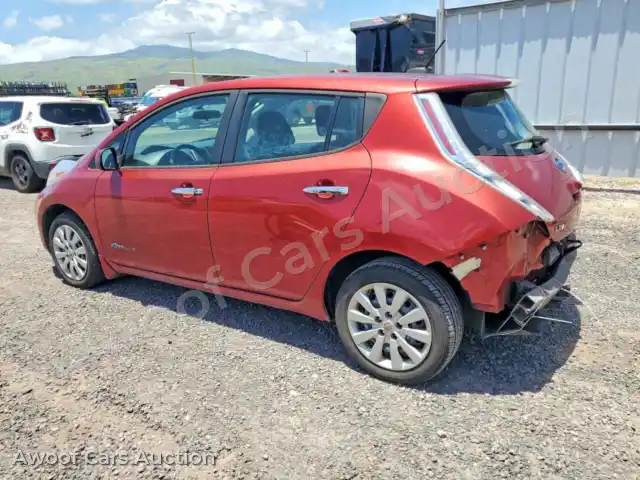 2015 Nissan Leaf 1N4AZ0CP1FC312831 — Copart auction photo 2