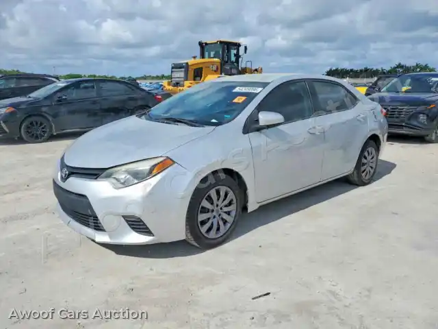 2015 Toyota Corolla 2T1BURHE5FC362700 — Copart auction photo 1