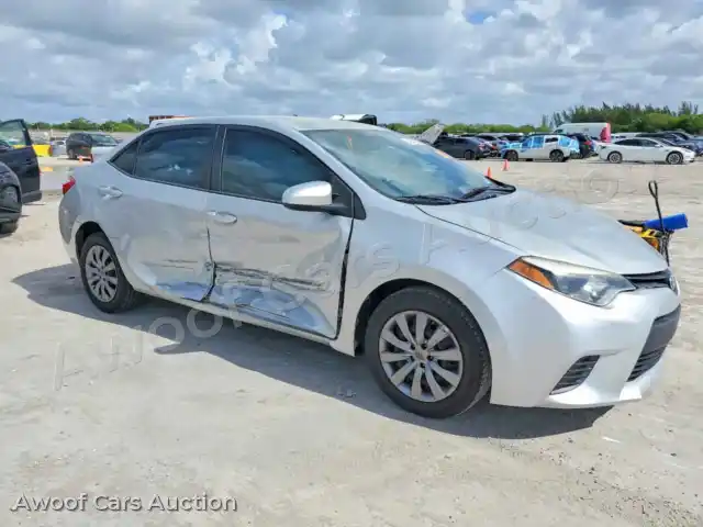 2015 Toyota Corolla 2T1BURHE5FC362700 — Copart auction photo 4